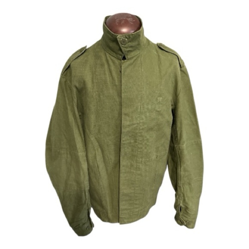 Vintage Swedish Army M59 Field Jacket Olive Green Cot… - Gem